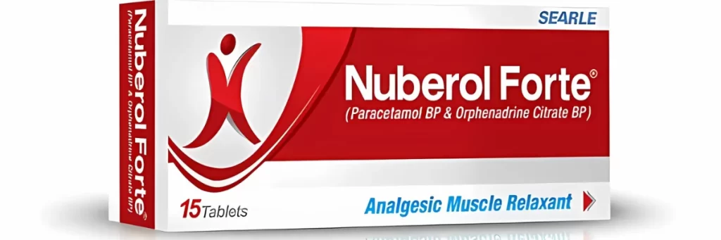 Nuberol Forte — For Muscle Pain with Toothaches